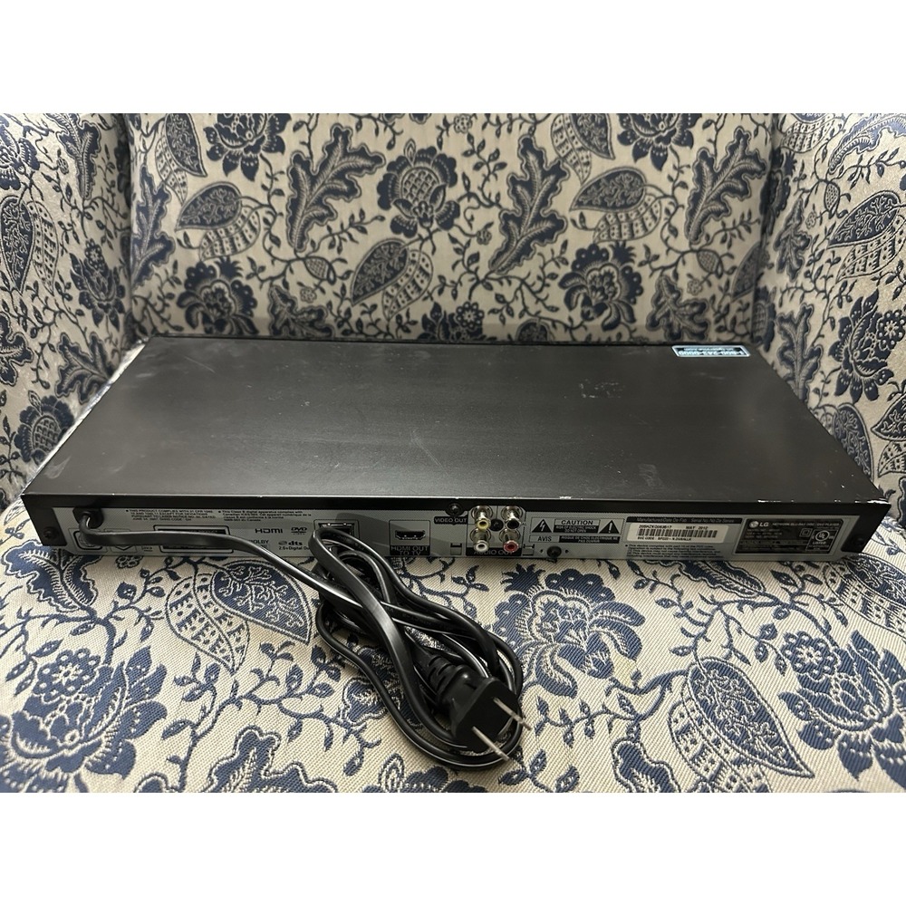 LG BP220 Blu-ray / DVD Player USB HDMI Ethernet Network No Remote Tested Working - Picture 6 of 13